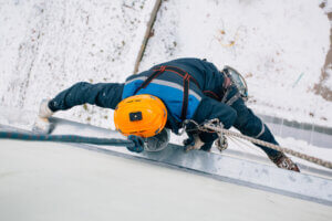 winter ladder safety
